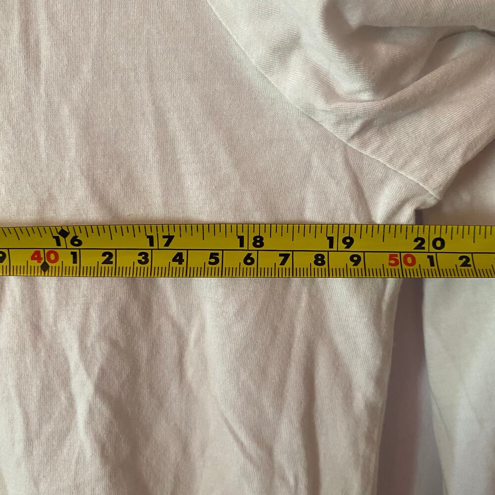FIGS White Long Sleeve Super Soft Underscrub Shirt Top Undershirt Women's Large - Picture 6 of 7